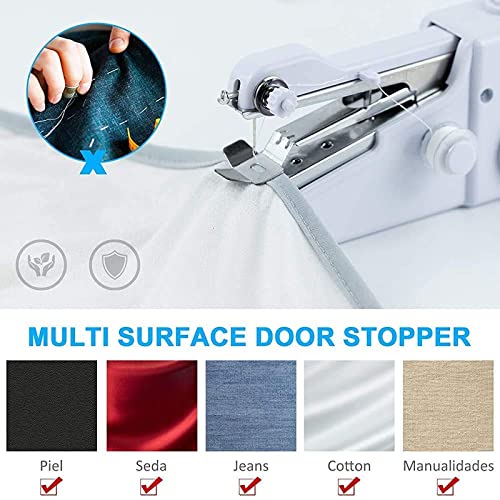 Stitch Handheld Cordless Portable White Sewing Machine